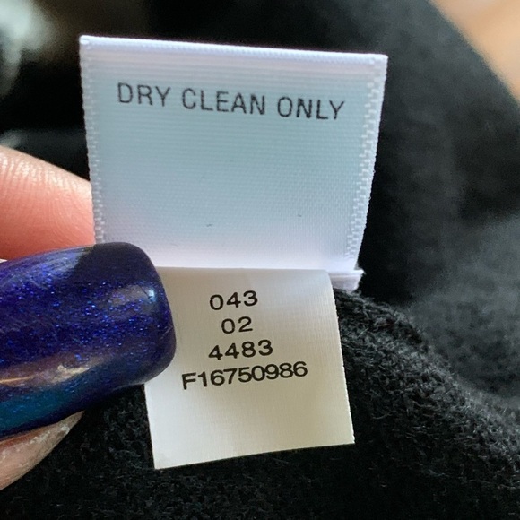 Mens Merona Black Wool Sweater - Picture 14 of 15